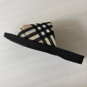 Burberry Fabric Sandals